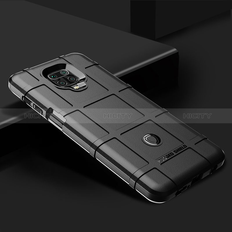 Silikon Hülle Handyhülle Ultra Dünn Flexible Schutzhülle 360 Grad Ganzkörper Tasche J01S für Xiaomi Poco M2 Pro