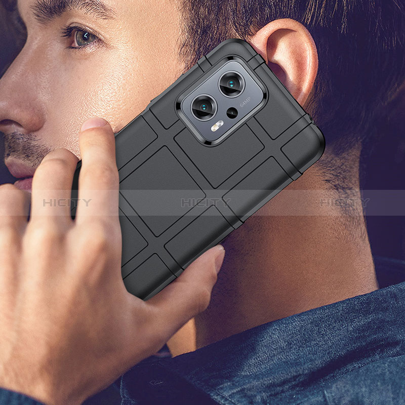 Silikon Hülle Handyhülle Ultra Dünn Flexible Schutzhülle 360 Grad Ganzkörper Tasche J01S für Xiaomi Redmi Note 11T Pro 5G