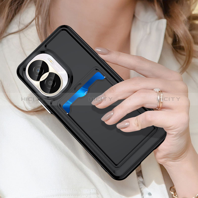 Silikon Hülle Handyhülle Ultra Dünn Flexible Schutzhülle 360 Grad Ganzkörper Tasche J02S für Huawei Honor X40i 5G