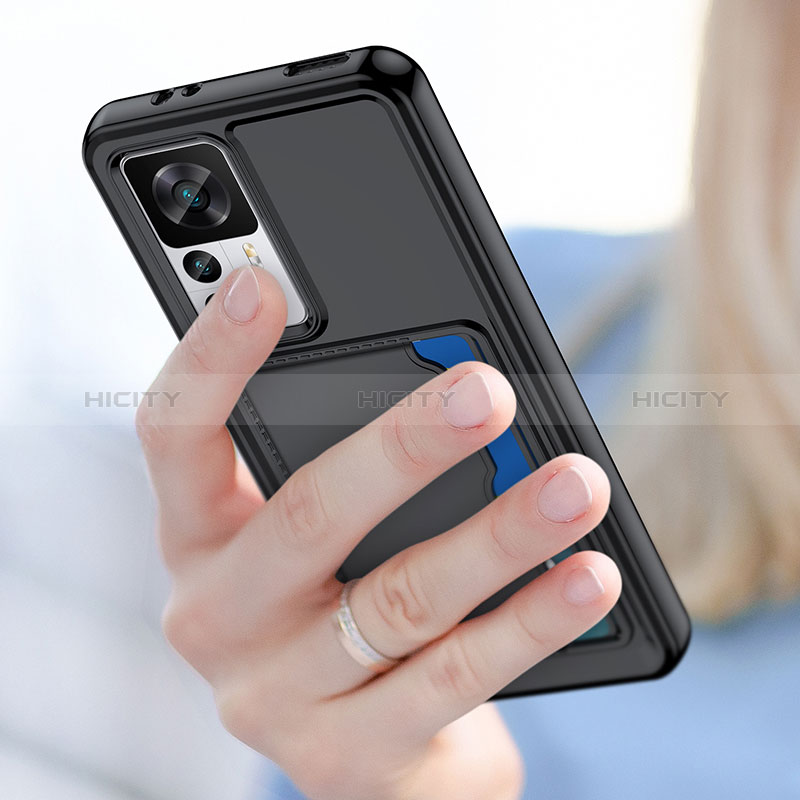 Silikon Hülle Handyhülle Ultra Dünn Flexible Schutzhülle 360 Grad Ganzkörper Tasche J02S für Xiaomi Mi 12T Pro 5G groß