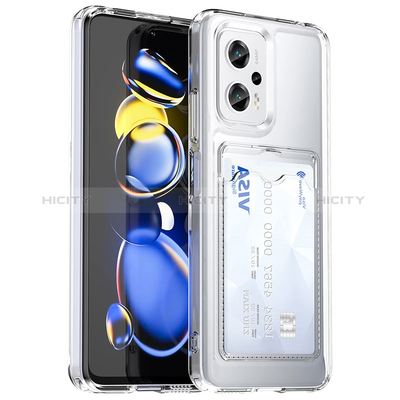 Silikon Hülle Handyhülle Ultra Dünn Flexible Schutzhülle 360 Grad Ganzkörper Tasche J02S für Xiaomi Redmi Note 11T Pro 5G