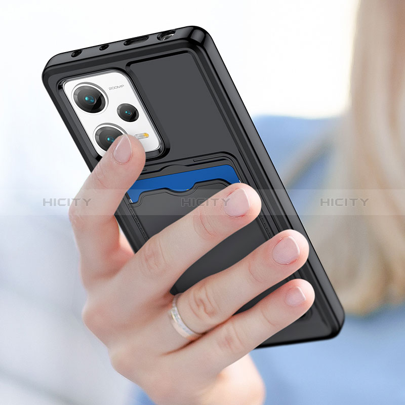 Silikon Hülle Handyhülle Ultra Dünn Flexible Schutzhülle 360 Grad Ganzkörper Tasche J02S für Xiaomi Redmi Note 12 Explorer