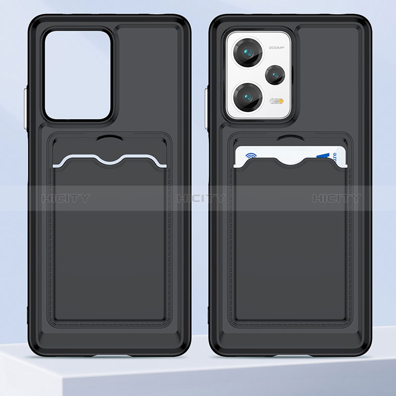 Silikon Hülle Handyhülle Ultra Dünn Flexible Schutzhülle 360 Grad Ganzkörper Tasche J02S für Xiaomi Redmi Note 12 Pro+ Plus 5G