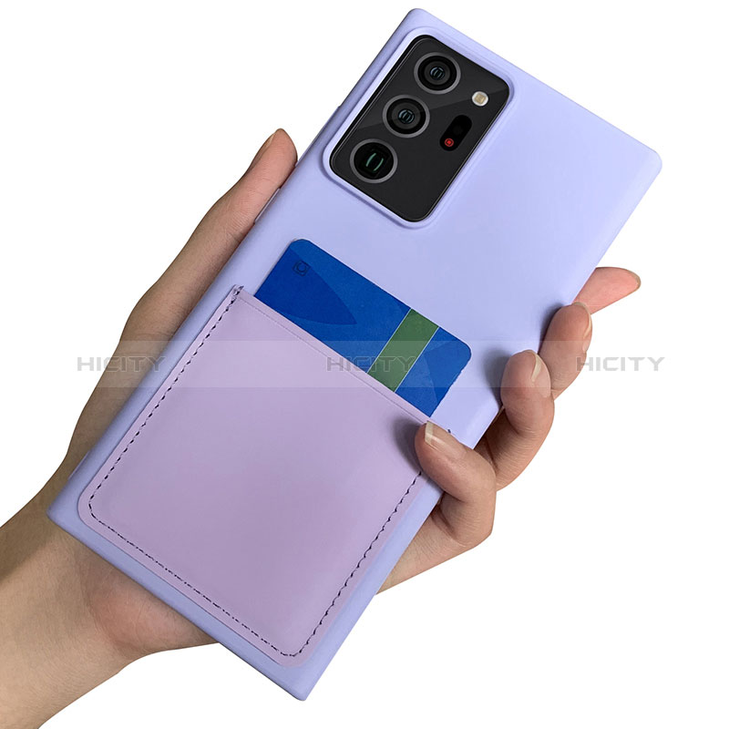 Silikon Hülle Handyhülle Ultra Dünn Flexible Schutzhülle 360 Grad Ganzkörper Tasche MJ1 für Samsung Galaxy Note 20 Ultra 5G