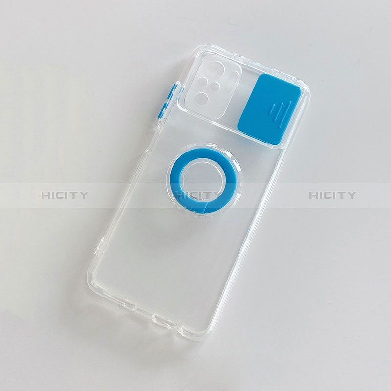 Silikon Hülle Handyhülle Ultra Dünn Flexible Schutzhülle 360 Grad Ganzkörper Tasche MJ1 für Xiaomi Redmi Note 10 4G groß