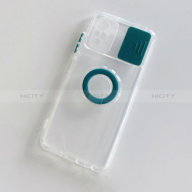 Silikon Hülle Handyhülle Ultra Dünn Flexible Schutzhülle 360 Grad Ganzkörper Tasche MJ1 für Xiaomi Redmi Note 10S 4G Nachtgrün Plus
