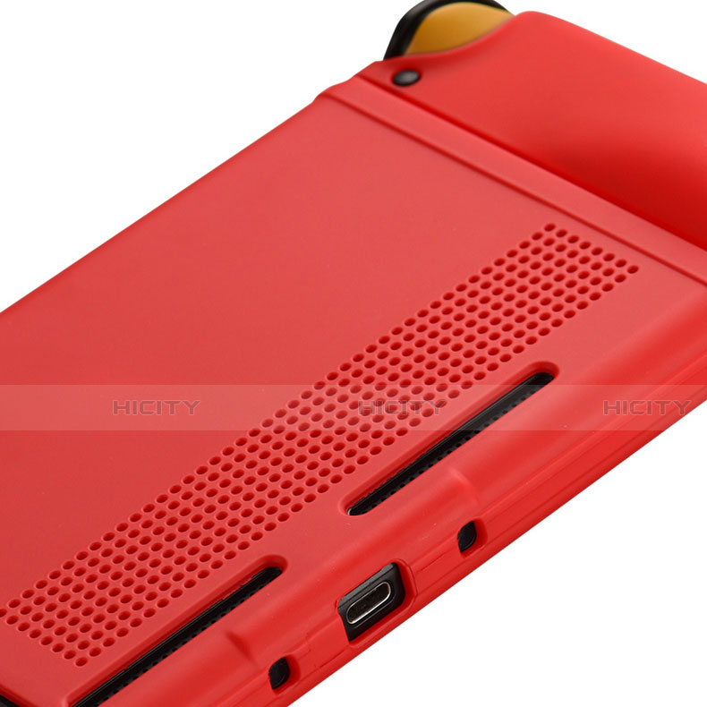 Silikon Hülle Handyhülle Ultra Dünn Flexible Schutzhülle 360 Grad Ganzkörper Tasche S01 für Nintendo Switch