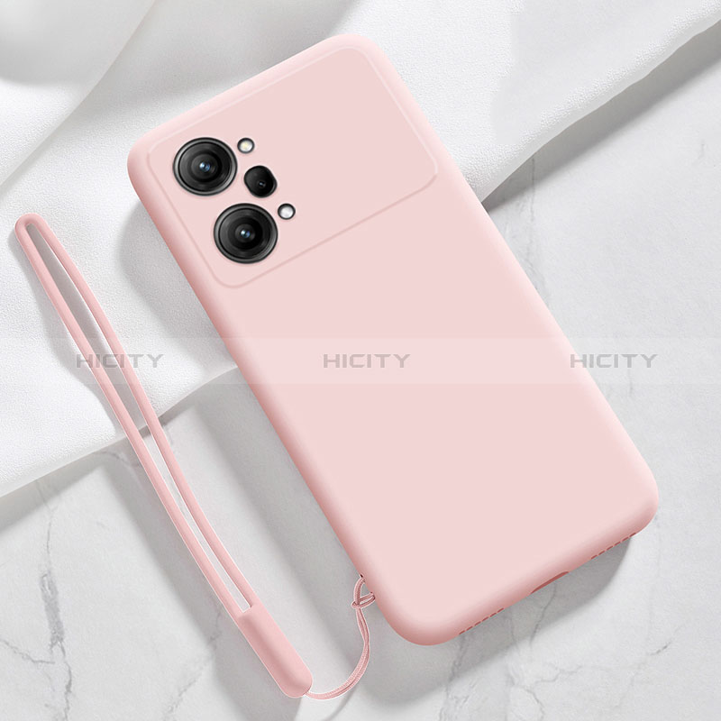 Silikon Hülle Handyhülle Ultra Dünn Flexible Schutzhülle 360 Grad Ganzkörper Tasche S01 für Oppo K10 Pro 5G Rosa