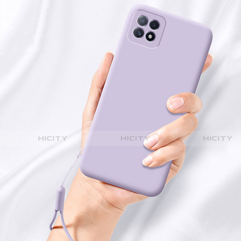 Silikon Hülle Handyhülle Ultra Dünn Flexible Schutzhülle 360 Grad Ganzkörper Tasche S01 für Oppo Reno4 SE 5G