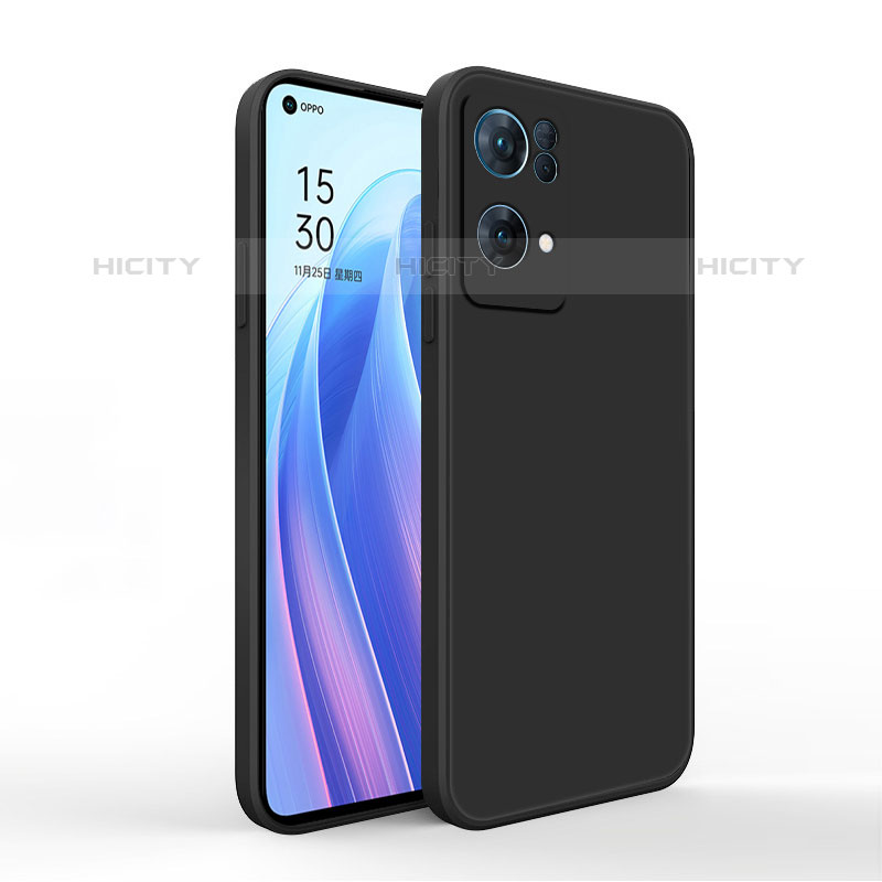 Silikon Hülle Handyhülle Ultra Dünn Flexible Schutzhülle 360 Grad Ganzkörper Tasche S01 für Oppo Reno7 Pro 5G