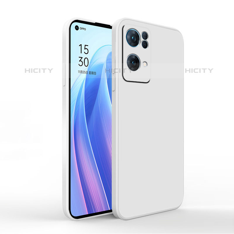 Silikon Hülle Handyhülle Ultra Dünn Flexible Schutzhülle 360 Grad Ganzkörper Tasche S01 für Oppo Reno7 Pro 5G