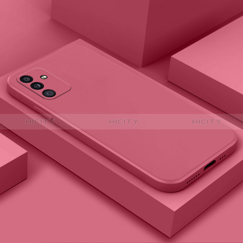 Silikon Hülle Handyhülle Ultra Dünn Flexible Schutzhülle 360 Grad Ganzkörper Tasche S01 für Samsung Galaxy A04s Pink Plus