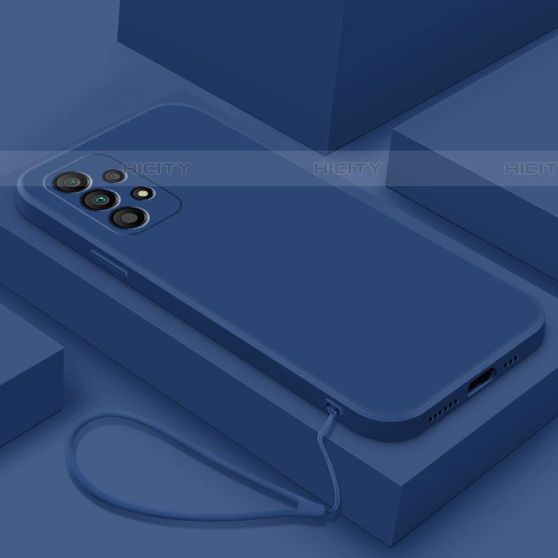 Silikon Hülle Handyhülle Ultra Dünn Flexible Schutzhülle 360 Grad Ganzkörper Tasche S01 für Samsung Galaxy A52 4G groß