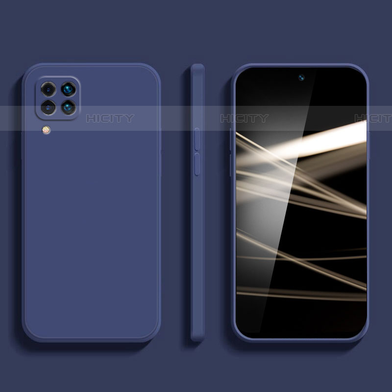 Silikon Hülle Handyhülle Ultra Dünn Flexible Schutzhülle 360 Grad Ganzkörper Tasche S01 für Samsung Galaxy F62 5G Blau Plus