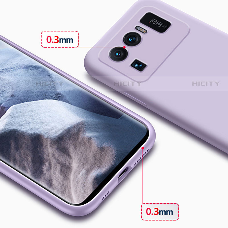 Silikon Hülle Handyhülle Ultra Dünn Flexible Schutzhülle 360 Grad Ganzkörper Tasche S01 für Xiaomi Mi 11 Ultra 5G groß