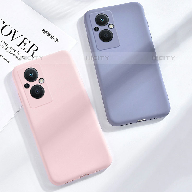 Silikon Hülle Handyhülle Ultra Dünn Flexible Schutzhülle 360 Grad Ganzkörper Tasche S02 für Oppo F21 Pro 5G groß