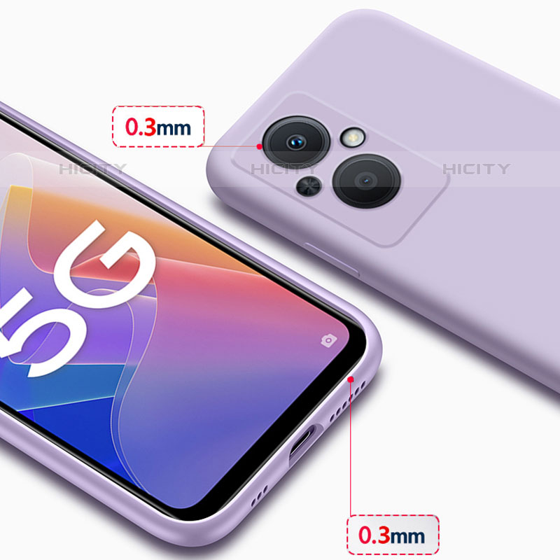 Silikon Hülle Handyhülle Ultra Dünn Flexible Schutzhülle 360 Grad Ganzkörper Tasche S02 für Oppo F21s Pro 5G groß