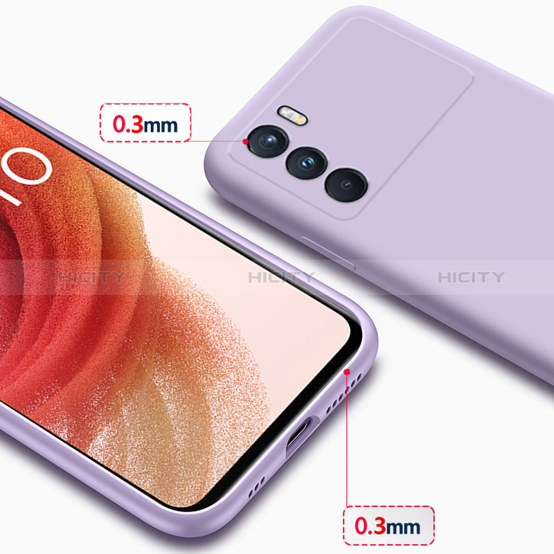 Silikon Hülle Handyhülle Ultra Dünn Flexible Schutzhülle 360 Grad Ganzkörper Tasche S02 für Oppo K9 Pro 5G