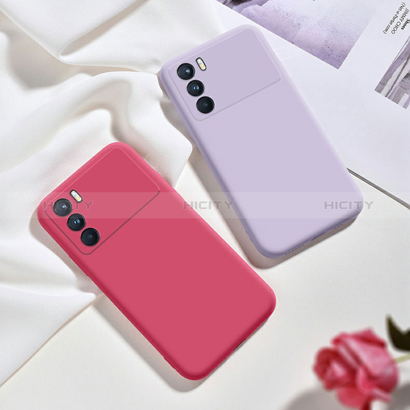 Silikon Hülle Handyhülle Ultra Dünn Flexible Schutzhülle 360 Grad Ganzkörper Tasche S02 für Oppo K9 Pro 5G groß