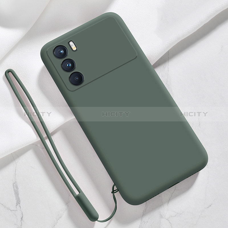 Silikon Hülle Handyhülle Ultra Dünn Flexible Schutzhülle 360 Grad Ganzkörper Tasche S02 für Oppo K9 Pro 5G