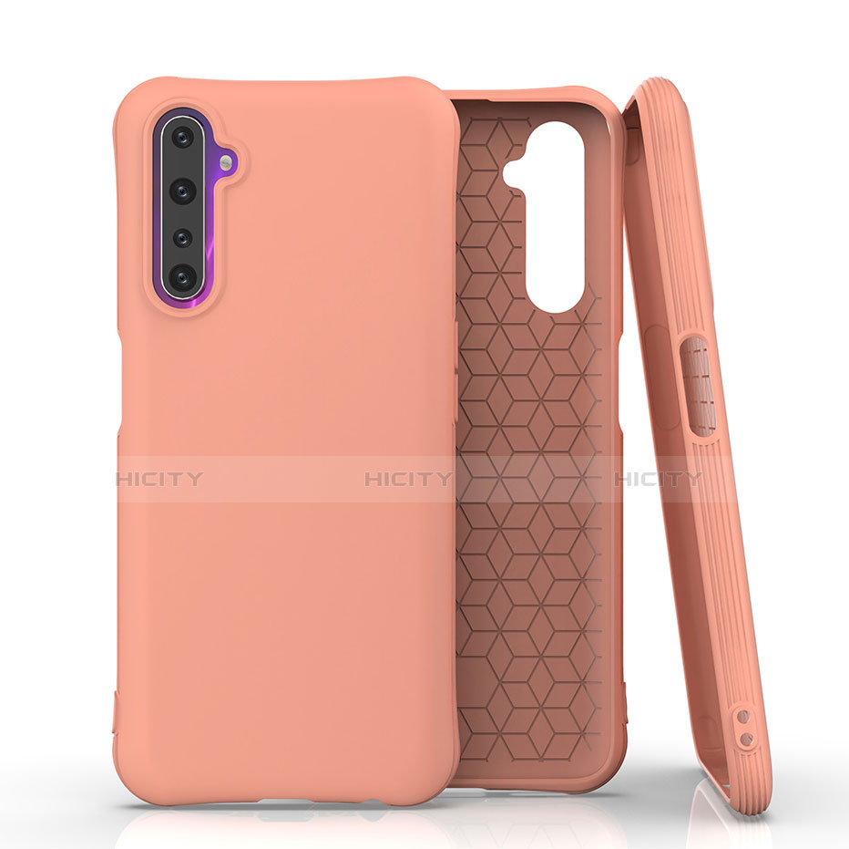 Silikon Hülle Handyhülle Ultra Dünn Flexible Schutzhülle 360 Grad Ganzkörper Tasche S02 für Realme 6 Pro