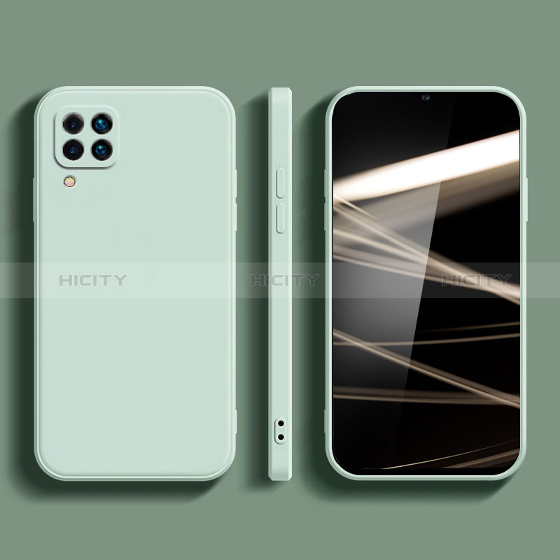 Silikon Hülle Handyhülle Ultra Dünn Flexible Schutzhülle 360 Grad Ganzkörper Tasche S02 für Samsung Galaxy A12 Nacho groß