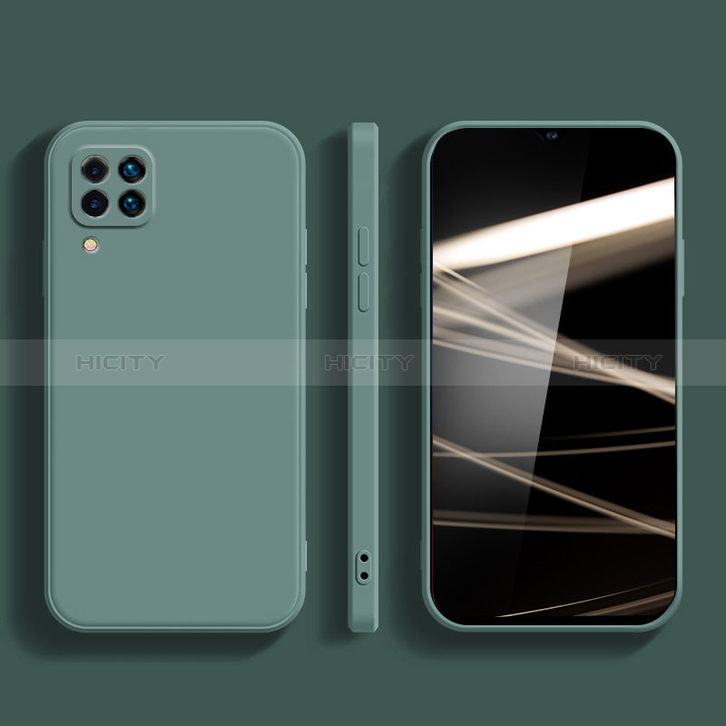 Silikon Hülle Handyhülle Ultra Dünn Flexible Schutzhülle 360 Grad Ganzkörper Tasche S02 für Samsung Galaxy M12 groß