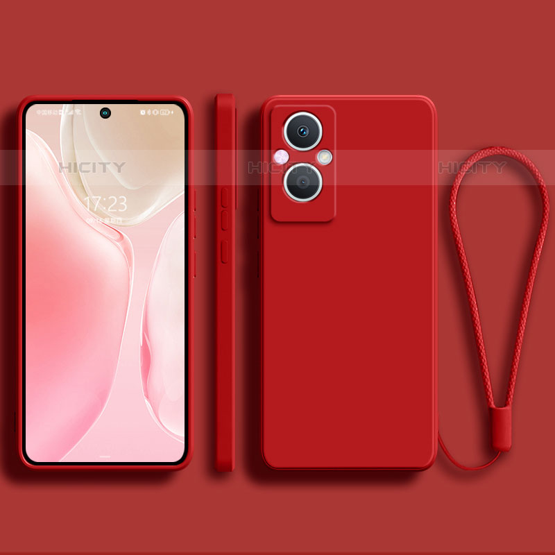 Silikon Hülle Handyhülle Ultra Dünn Flexible Schutzhülle 360 Grad Ganzkörper Tasche S03 für OnePlus Nord N20 5G Rot Plus