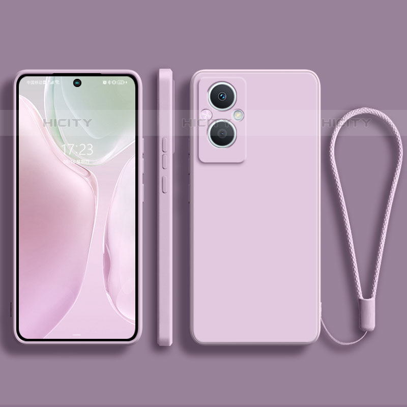 Silikon Hülle Handyhülle Ultra Dünn Flexible Schutzhülle 360 Grad Ganzkörper Tasche S03 für Oppo F21 Pro 5G groß