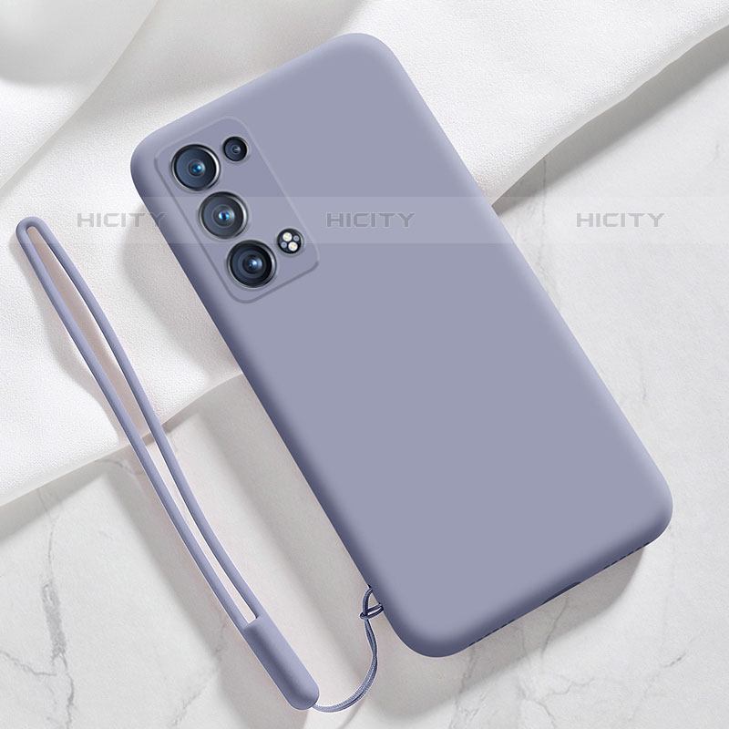 Silikon Hülle Handyhülle Ultra Dünn Flexible Schutzhülle 360 Grad Ganzkörper Tasche S03 für Oppo Reno6 Pro+ Plus 5G groß