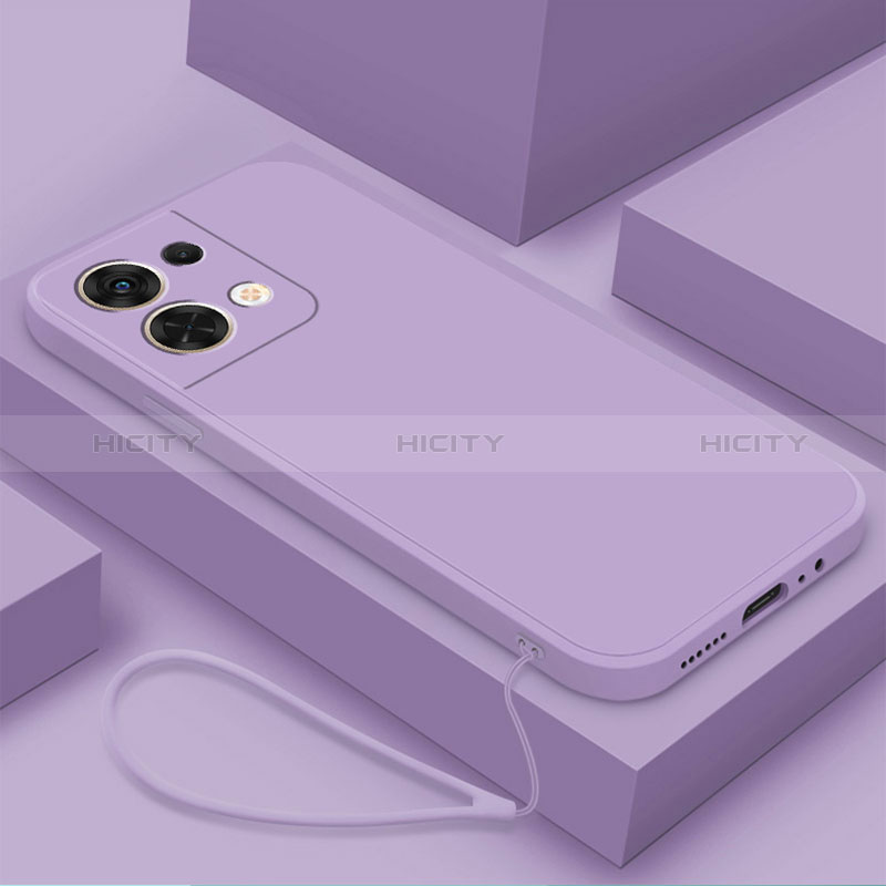 Silikon Hülle Handyhülle Ultra Dünn Flexible Schutzhülle 360 Grad Ganzkörper Tasche S03 für Oppo Reno9 Pro+ Plus 5G