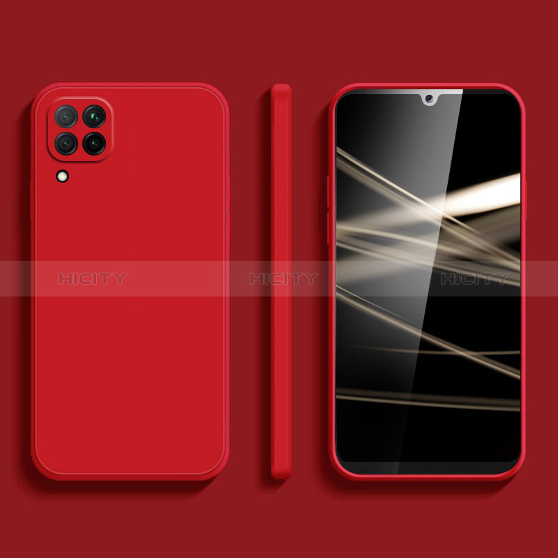 Silikon Hülle Handyhülle Ultra Dünn Flexible Schutzhülle 360 Grad Ganzkörper Tasche S03 für Samsung Galaxy A42 5G Rot Plus