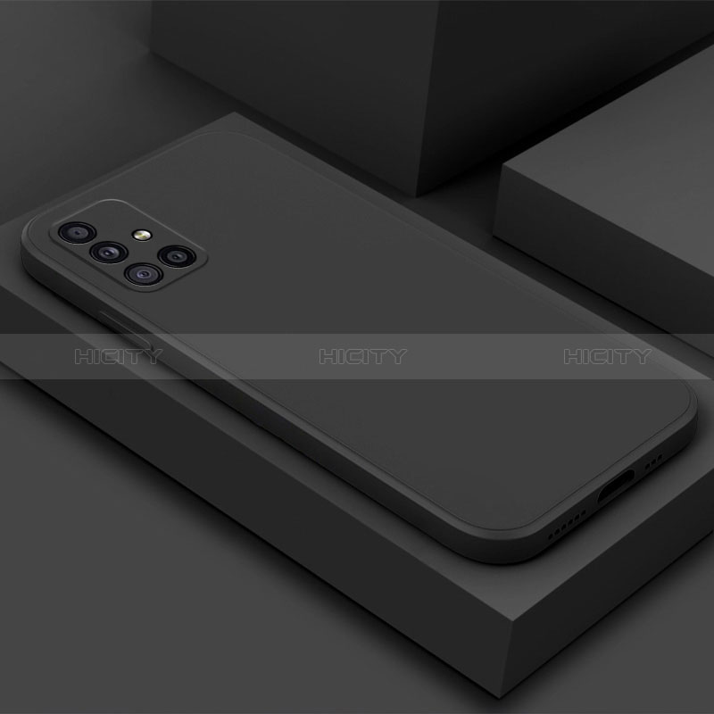 Silikon Hülle Handyhülle Ultra Dünn Flexible Schutzhülle 360 Grad Ganzkörper Tasche S03 für Samsung Galaxy A71 4G A715 groß