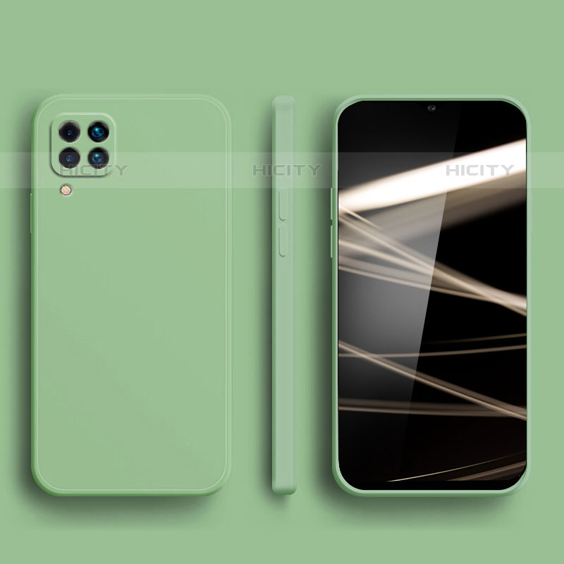 Silikon Hülle Handyhülle Ultra Dünn Flexible Schutzhülle 360 Grad Ganzkörper Tasche S03 für Samsung Galaxy M32 4G Grün Plus