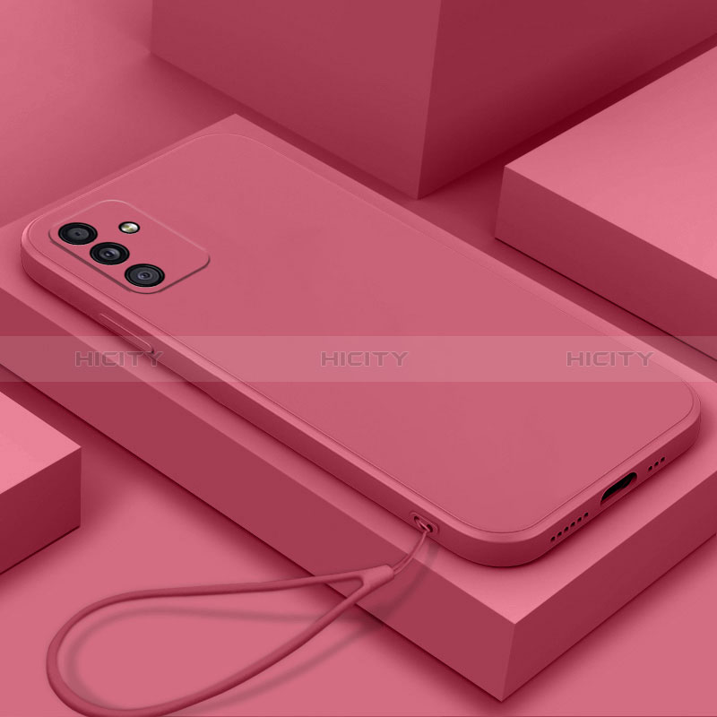 Silikon Hülle Handyhülle Ultra Dünn Flexible Schutzhülle 360 Grad Ganzkörper Tasche S04 für Samsung Galaxy A04s Pink