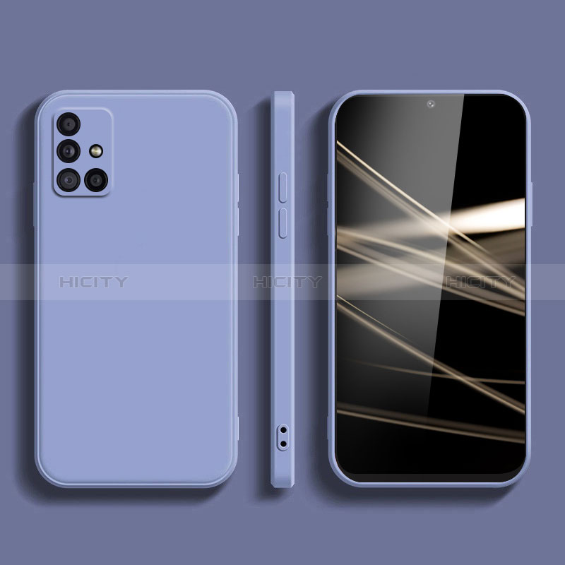 Silikon Hülle Handyhülle Ultra Dünn Flexible Schutzhülle 360 Grad Ganzkörper Tasche S04 für Samsung Galaxy A71 4G A715