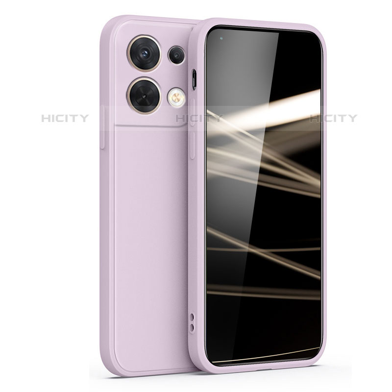 Silikon Hülle Handyhülle Ultra Dünn Flexible Schutzhülle 360 Grad Ganzkörper Tasche S05 für Oppo Reno9 Pro 5G groß