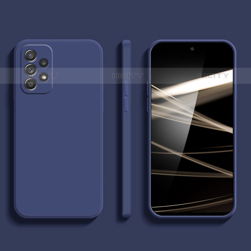 Silikon Hülle Handyhülle Ultra Dünn Flexible Schutzhülle 360 Grad Ganzkörper Tasche S05 für Samsung Galaxy M32 5G groß