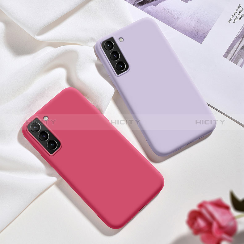 Silikon Hülle Handyhülle Ultra Dünn Flexible Schutzhülle 360 Grad Ganzkörper Tasche S05 für Samsung Galaxy S24 Plus 5G