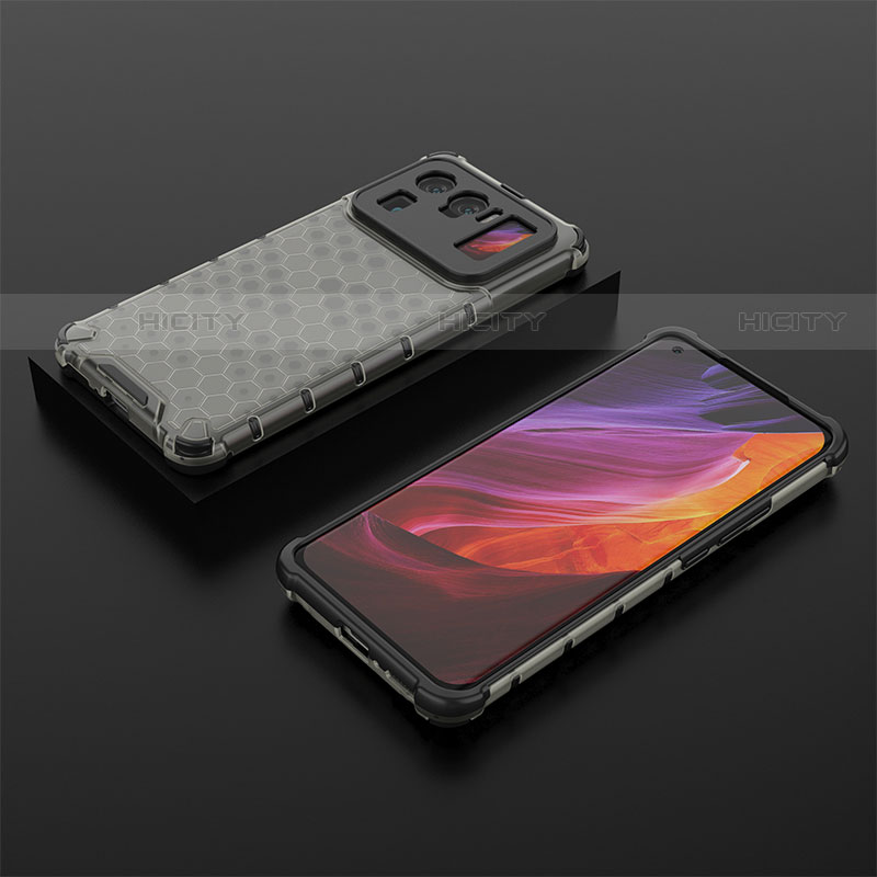 Silikon Hülle Handyhülle Ultra Dünn Flexible Schutzhülle 360 Grad Ganzkörper Tasche S05 für Xiaomi Mi 11 Ultra 5G Schwarz Plus