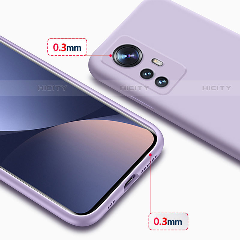Silikon Hülle Handyhülle Ultra Dünn Flexible Schutzhülle 360 Grad Ganzkörper Tasche S07 für Xiaomi Mi 12S Pro 5G groß
