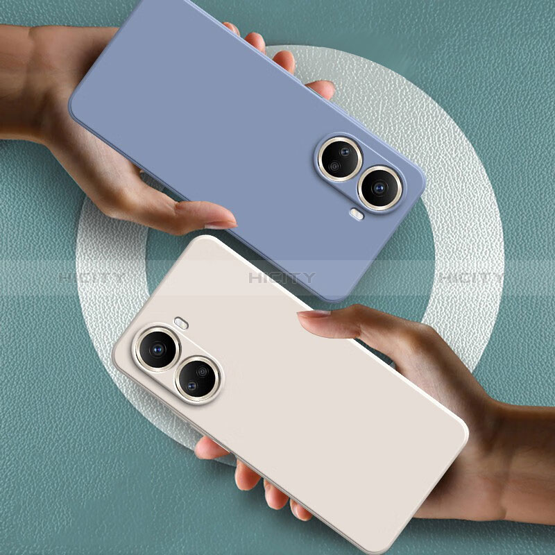 Silikon Hülle Handyhülle Ultra Dünn Flexible Schutzhülle 360 Grad Ganzkörper Tasche YK1 für Huawei Nova 10 SE