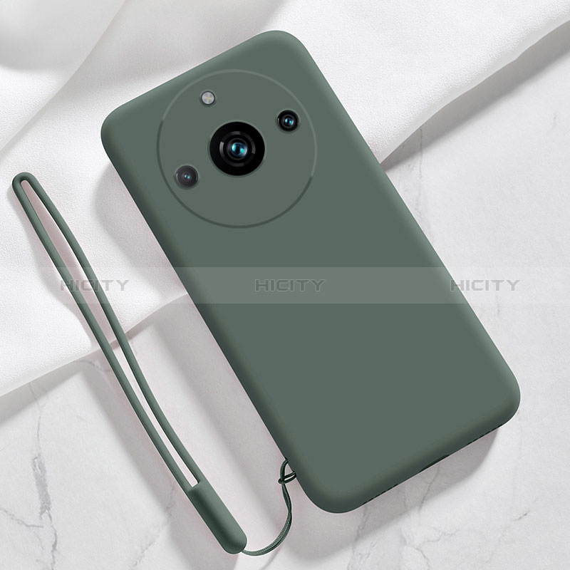 Silikon Hülle Handyhülle Ultra Dünn Flexible Schutzhülle 360 Grad Ganzkörper Tasche YK1 für Realme 11 Pro 5G groß