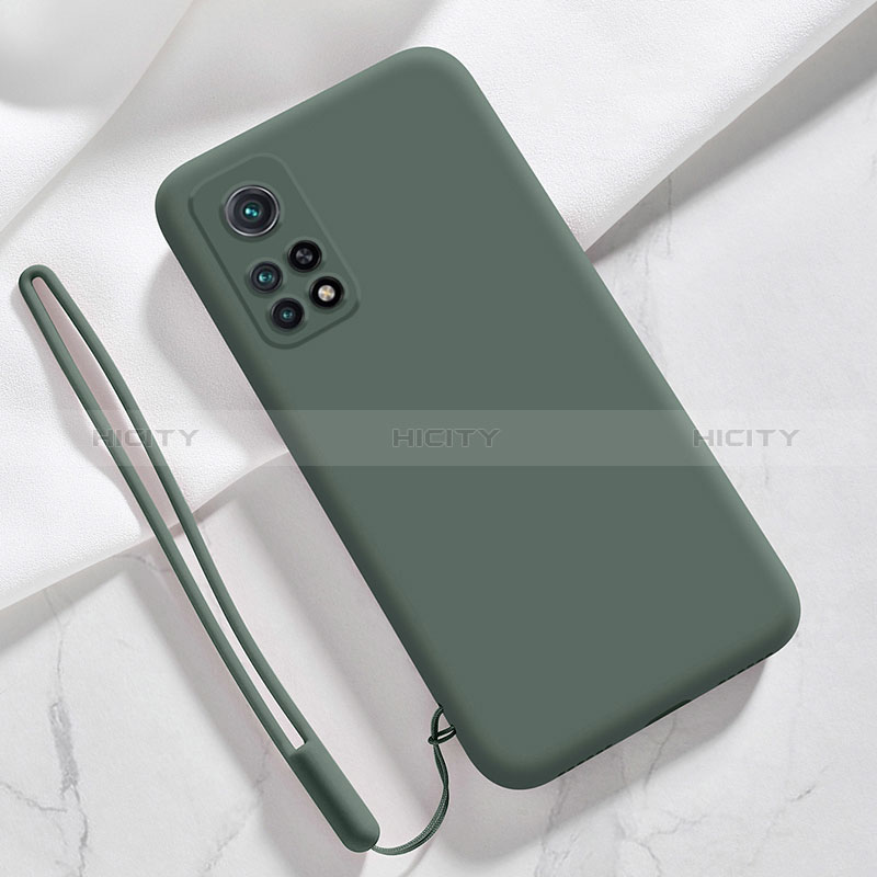 Silikon Hülle Handyhülle Ultra Dünn Flexible Schutzhülle 360 Grad Ganzkörper Tasche YK1 für Xiaomi Mi 10T Pro 5G Nachtgrün Plus