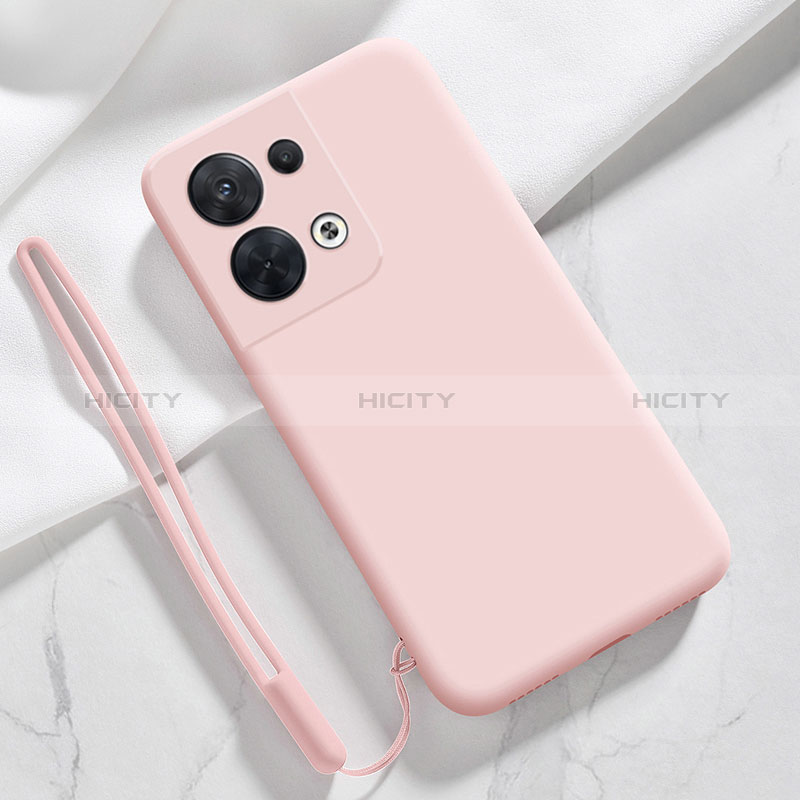 Silikon Hülle Handyhülle Ultra Dünn Flexible Schutzhülle 360 Grad Ganzkörper Tasche YK1 für Xiaomi Redmi Note 13 5G Rosa