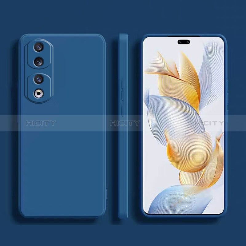 Silikon Hülle Handyhülle Ultra Dünn Flexible Schutzhülle 360 Grad Ganzkörper Tasche YK2 für Huawei Honor 90 Pro 5G