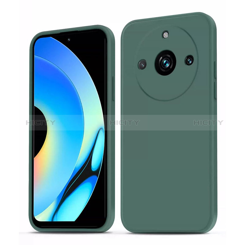 Silikon Hülle Handyhülle Ultra Dünn Flexible Schutzhülle 360 Grad Ganzkörper Tasche YK2 für Realme 11 Pro 5G groß