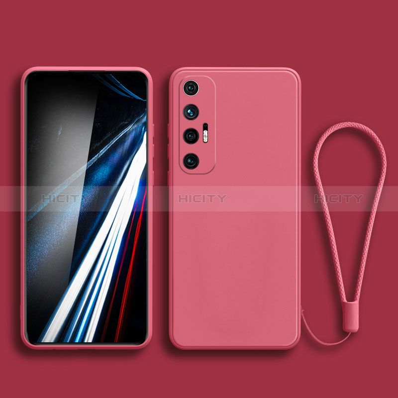 Silikon Hülle Handyhülle Ultra Dünn Flexible Schutzhülle 360 Grad Ganzkörper Tasche YK2 für Xiaomi Mi 10S 5G Pink