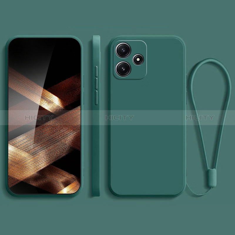 Silikon Hülle Handyhülle Ultra Dünn Flexible Schutzhülle 360 Grad Ganzkörper Tasche YK2 für Xiaomi Poco M6 Pro 5G