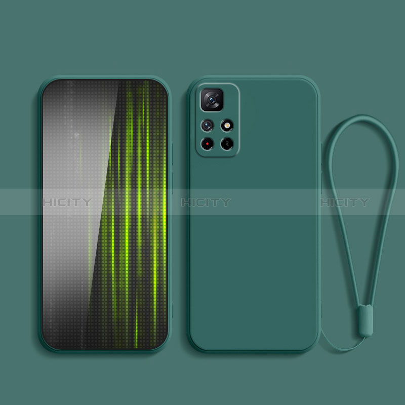 Silikon Hülle Handyhülle Ultra Dünn Flexible Schutzhülle 360 Grad Ganzkörper Tasche YK2 für Xiaomi Redmi Note 11 5G groß